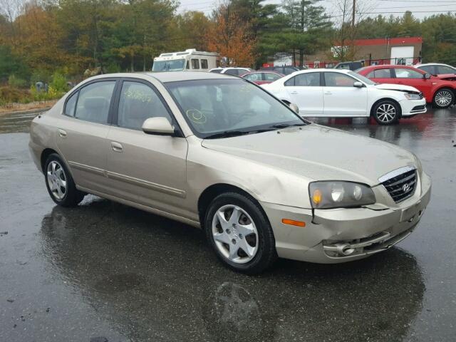 KMHDN46D26U376295 - 2006 HYUNDAI ELANTRA GL BEIGE photo 1