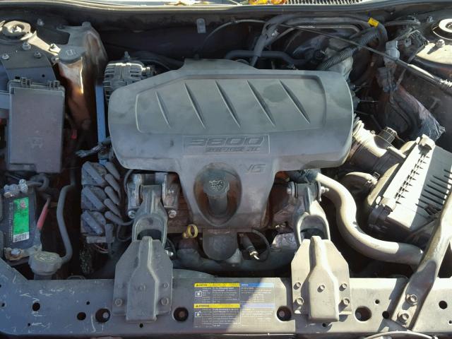 2G2WP552181159448 - 2008 PONTIAC GRAND PRIX BLACK photo 7