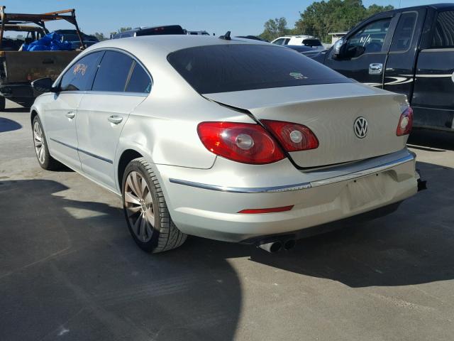 WVWML73C69E556983 - 2009 VOLKSWAGEN CC SPORT SILVER photo 3