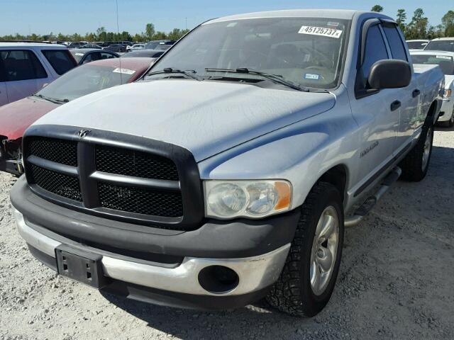 1D7HA18N55S367662 - 2005 DODGE RAM 1500 S SILVER photo 2