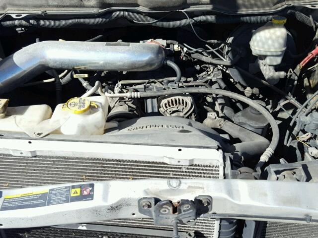 1D7HA18N55S367662 - 2005 DODGE RAM 1500 S SILVER photo 7