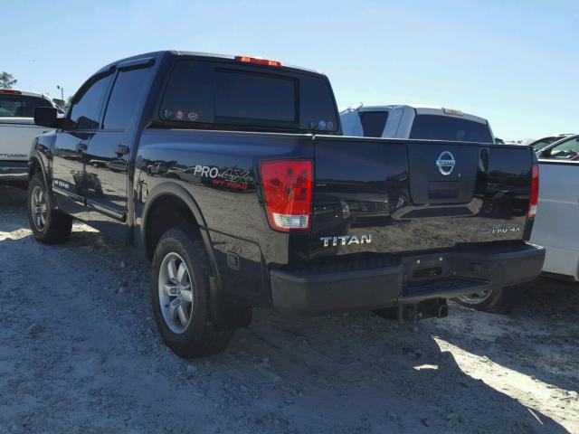 1N6BA0EC9AN308813 - 2010 NISSAN TITAN XE BLACK photo 3