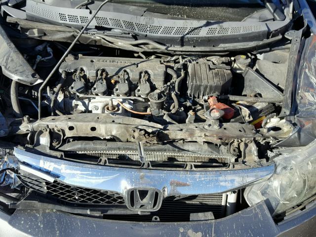 19XFA1F38AE026482 - 2010 HONDA CIVIC VP GRAY photo 7