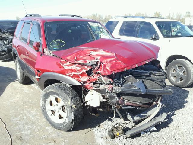 4F2YZ04176KM16944 - 2006 MAZDA TRIBUTE S RED photo 1