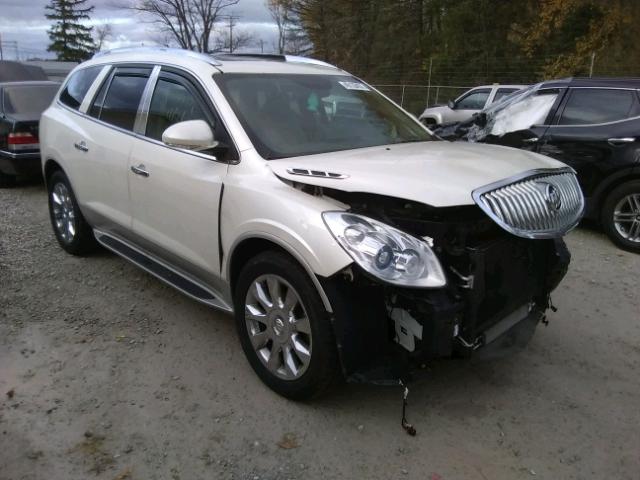 5GAKVCEDXBJ260783 - 2011 BUICK ENCLAVE CX WHITE photo 1