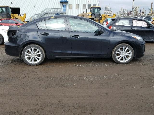 JM1BL1W50B1462290 - 2011 MAZDA 3 S BLACK photo 9