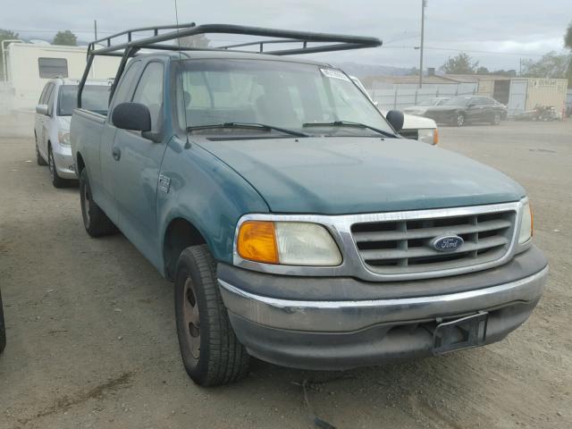 2FTRX17W94CA55998 - 2004 FORD F-150 HERI TEAL photo 1