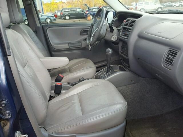 2CNBJ634026918053 - 2002 CHEVROLET TRACKER LT BLUE photo 5