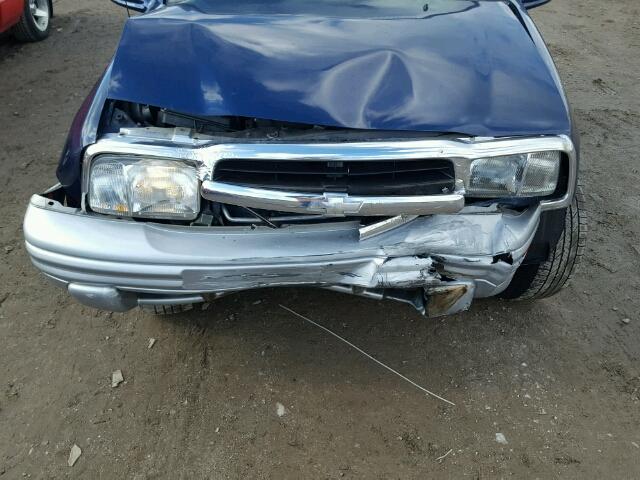 2CNBJ634026918053 - 2002 CHEVROLET TRACKER LT BLUE photo 7