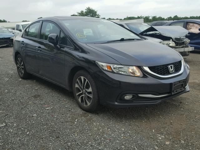 19XFB2F96DE258624 - 2013 HONDA CIVIC EXL 黑色 照片 1