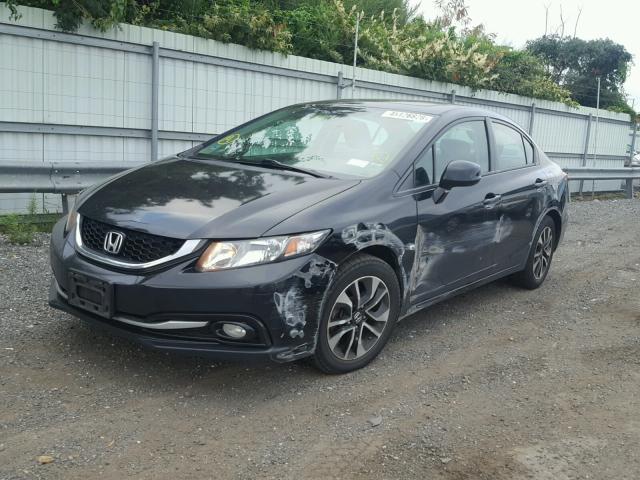 19XFB2F96DE258624 - 2013 HONDA CIVIC EXL 黑色 照片 2
