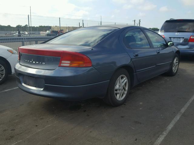 2B3HD46R41H707377 - 2001 DODGE INTREPID S 蓝色 照片 4