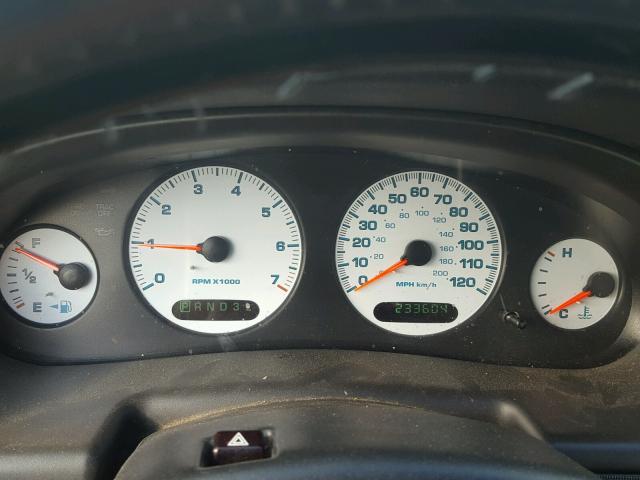 2B3HD46R41H707377 - 2001 DODGE INTREPID S 蓝色 照片 8