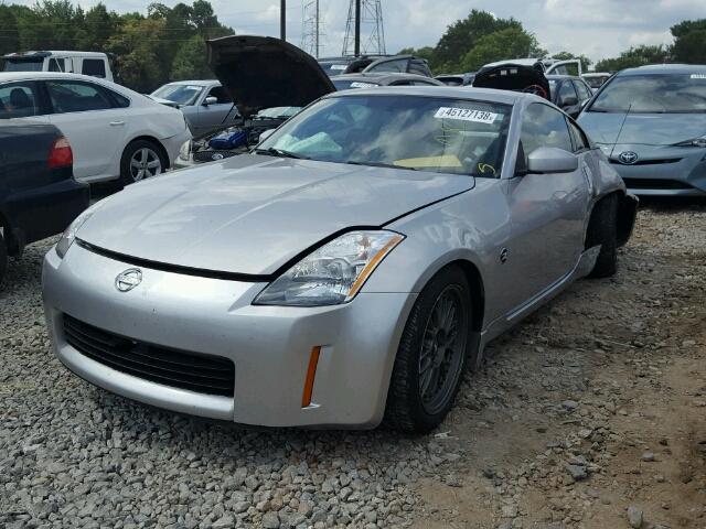 JN1AZ34E03T011510 - 2003 NISSAN 350Z COUPE SILVER photo 2