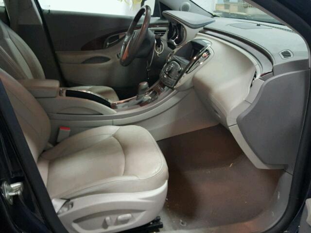 1G4GC5ED3BF310010 - 2011 BUICK LACROSSE C BLUE photo 5