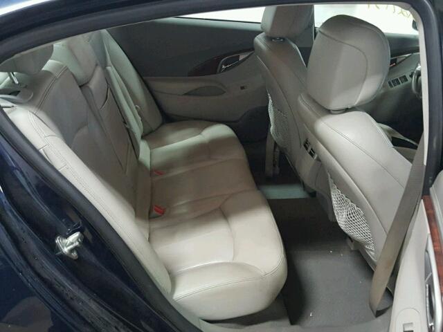 1G4GC5ED3BF310010 - 2011 BUICK LACROSSE C BLUE photo 6