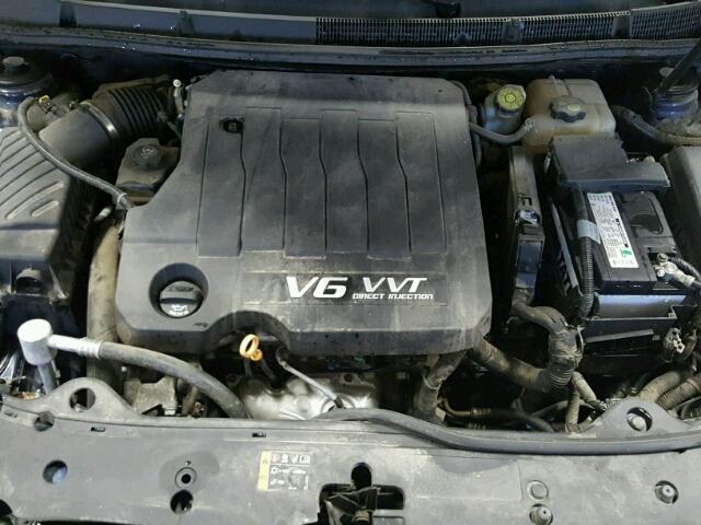 1G4GC5ED3BF310010 - 2011 BUICK LACROSSE C BLUE photo 7