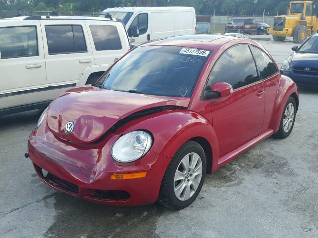 3VWRW31C59M517611 - 2009 VOLKSWAGEN NEW BEETLE 红色 照片 2