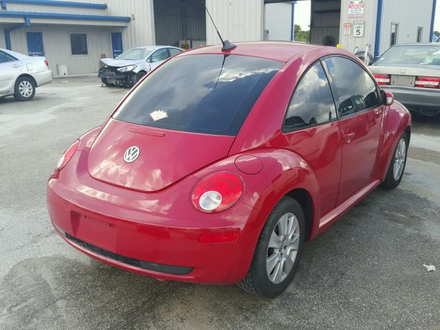 3VWRW31C59M517611 - 2009 VOLKSWAGEN NEW BEETLE 红色 照片 4