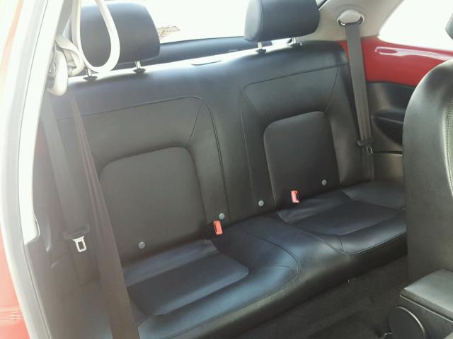 3VWRW31C59M517611 - 2009 VOLKSWAGEN NEW BEETLE 红色 照片 6
