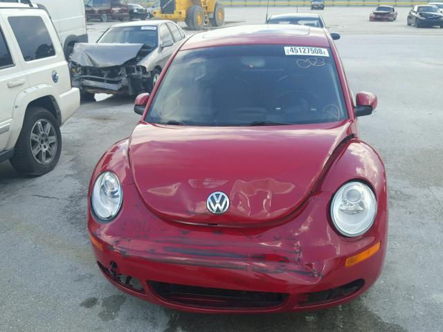 3VWRW31C59M517611 - 2009 VOLKSWAGEN NEW BEETLE 红色 照片 9