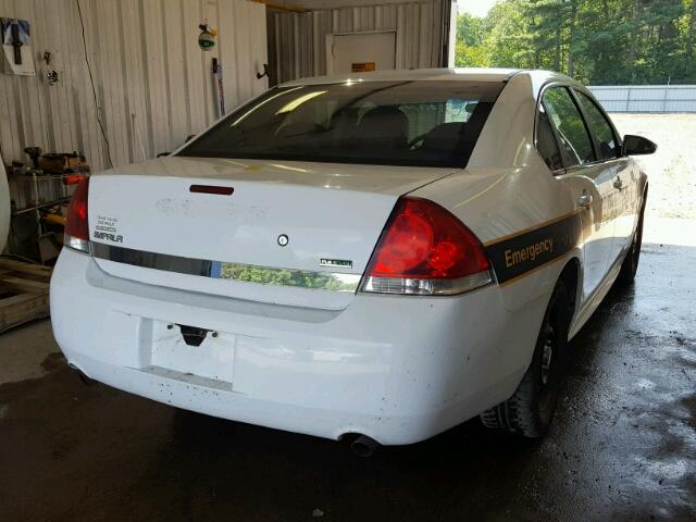 2G1WD5EM7B1148332 - 2011 CHEVROLET IMPALA POL WHITE photo 4