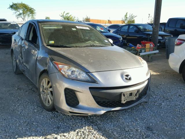 JM1BL1VG0C1508768 - 2012 MAZDA 3 I SILVER photo 1