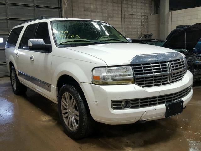 5LMJJ3J50AEJ11075 - 2010 LINCOLN NAVIGATOR WHITE photo 1