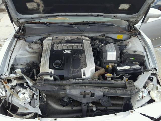 KMHFU45E12A161430 - 2002 HYUNDAI XG 350 SILVER photo 7