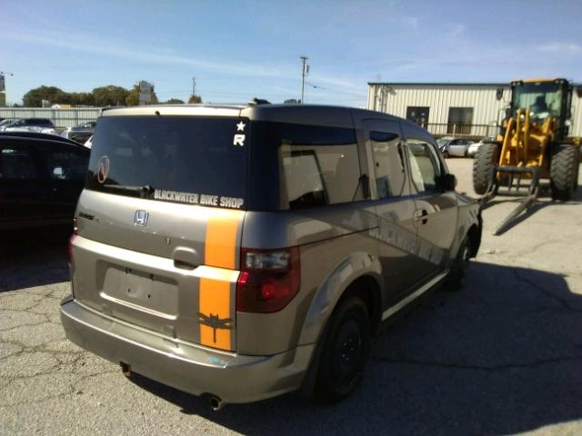 5J6YH18907L000829 - 2007 HONDA ELEMENT SC GRAY photo 4