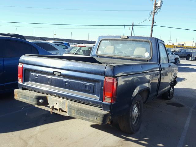 1FTCR10AXNTA85968 - 1992 FORD RANGER BLUE photo 4