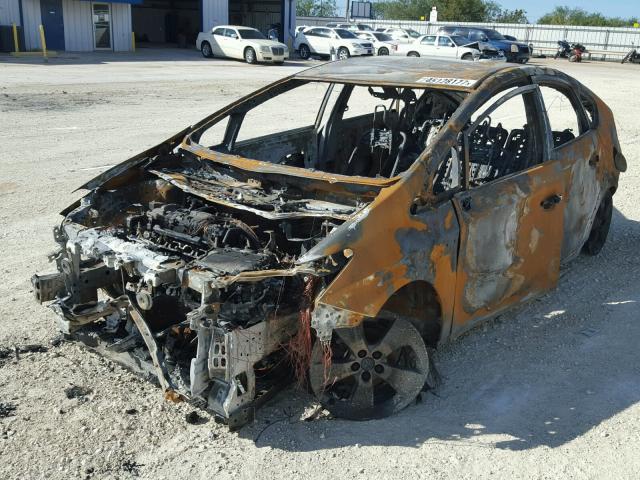 JTDKN3DU2A0045001 - 2010 TOYOTA PRIUS BURN photo 2