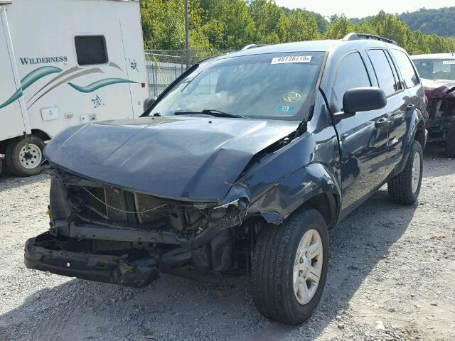 1D8HB38N78F148347 - 2008 DODGE DURANGO SX BLUE photo 2