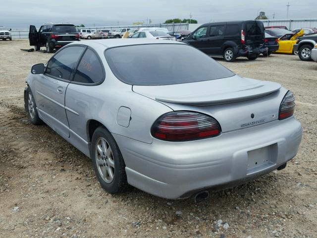 1G2WP1216WF286089 - 1998 PONTIAC GRAND PRIX SILVER photo 3