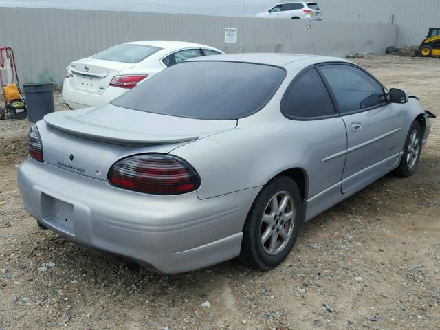 1G2WP1216WF286089 - 1998 PONTIAC GRAND PRIX SILVER photo 4