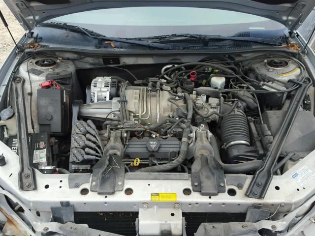 1G2WP1216WF286089 - 1998 PONTIAC GRAND PRIX SILVER photo 7