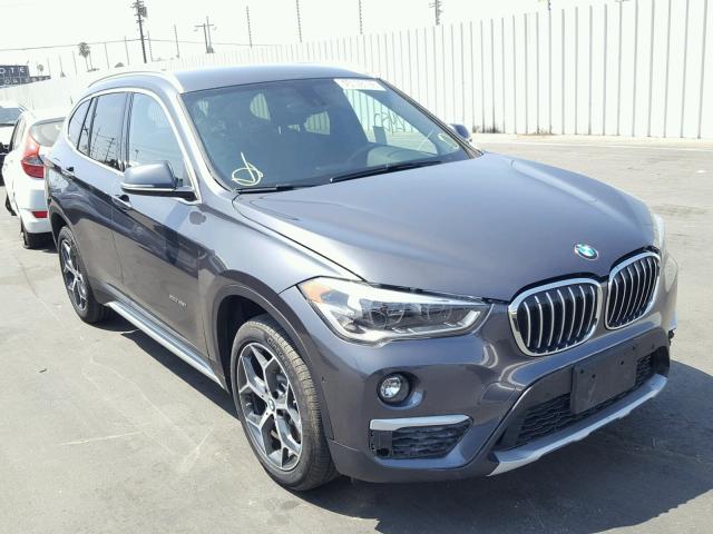 WBXHT3C37J5K27873 - 2018 BMW X1 XDRIVE2 Gris photo 9