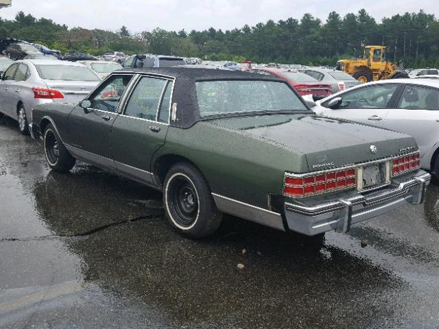 1G2BT69H7FX276160 - 1985 PONTIAC PARISIENNE GREEN photo 3