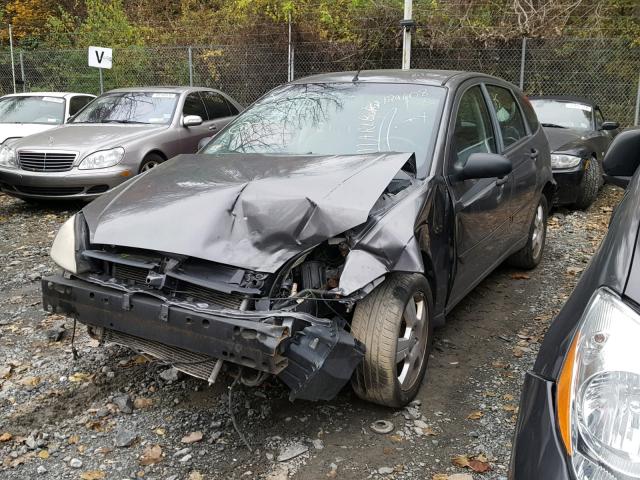 1FAHP37N67W307140 - 2007 FORD FOCUS ZX5 GRAY photo 2