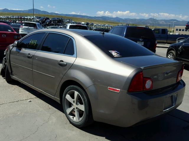 1G1ZC5E16BF270016 - 2011 CHEVROLET MALIBU 1LT BROWN photo 3