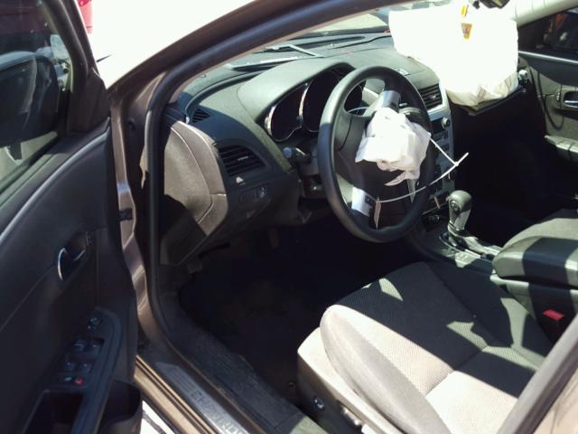 1G1ZC5E16BF270016 - 2011 CHEVROLET MALIBU 1LT BROWN photo 9