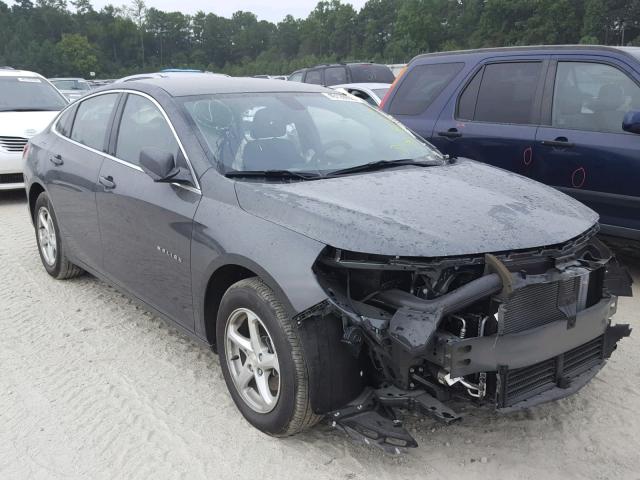 1G1ZB5ST2JF181373 - 2018 CHEVROLET MALIBU LS შავი ფოტო 1