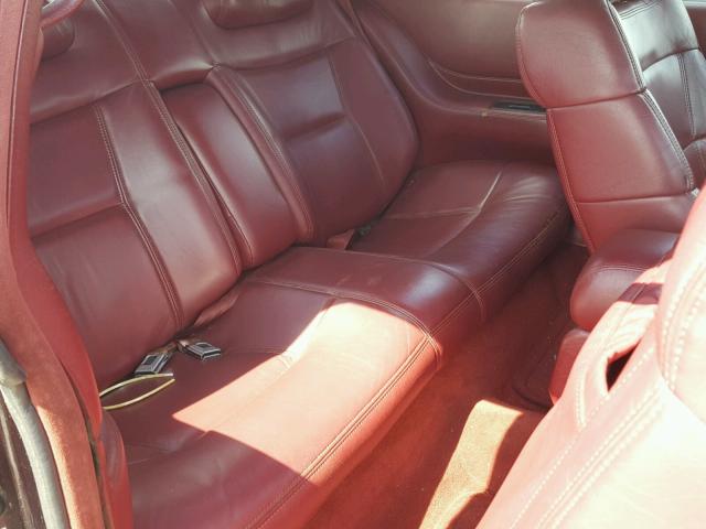 1G6EL12B9PU602418 - 1993 CADILLAC ELDORADO BURGUNDY photo 6