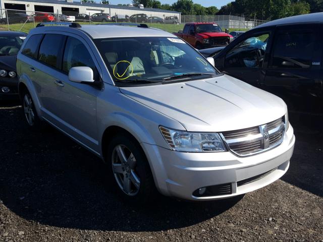 3D4PG6FV6AT120666 - 2010 DODGE JOURNEY R/ SILVER photo 1