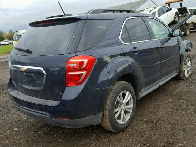 2GNALCEK7H1506763 - 2017 CHEVROLET EQUINOX LT BLUE photo 4