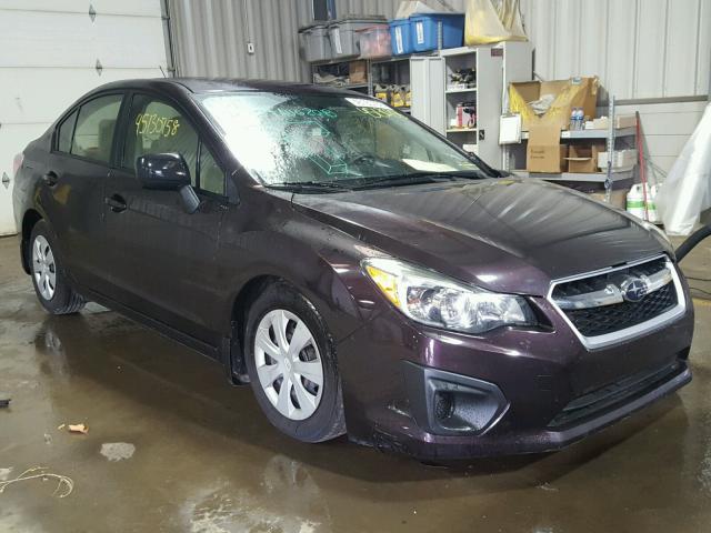 JF1GJAA69DH028963 - 2013 SUBARU IMPREZA BA PURPLE photo 1