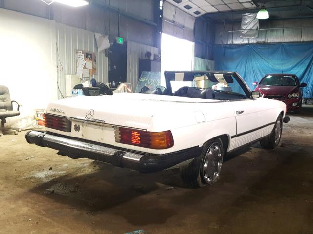 10704412021027 - 1974 MERCEDES-BENZ 450 SL WHITE photo 4