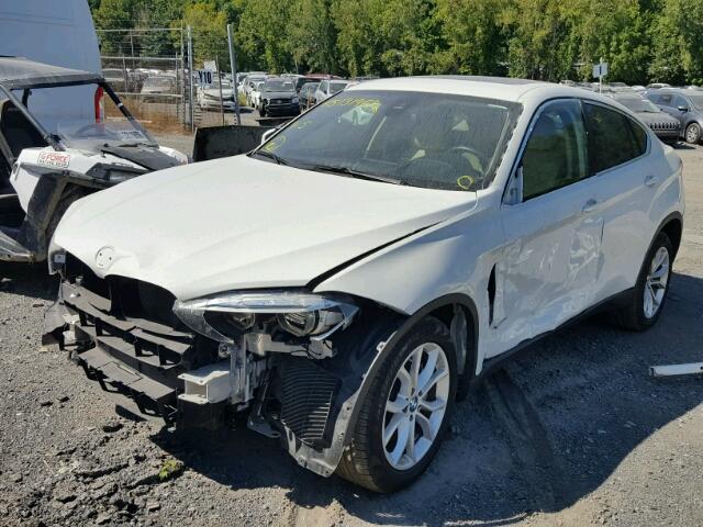 5UXKU6C50G0R34093 - 2016 BMW X6 XDRIVE5 WHITE photo 2