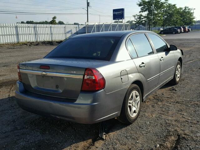 1G1ZS51FX6F123322 - 2006 CHEVROLET MALIBU LS Yaşıl foto 4