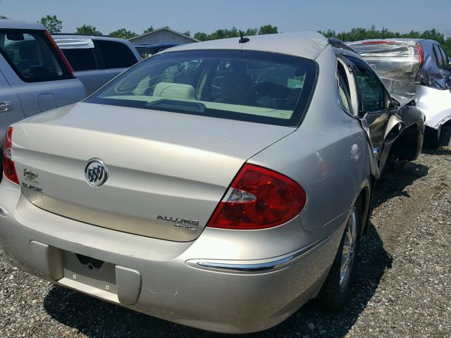 2G4WJ582X81172669 - 2008 BUICK ALLURE CXL GOLD photo 4